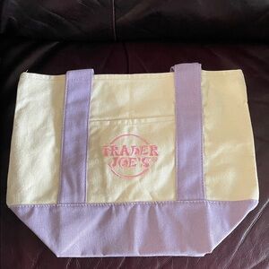 Lavender and Cream Tote Bag